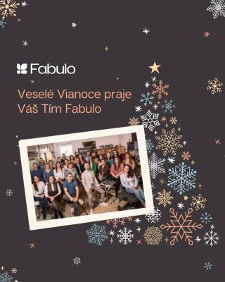 🎄 Veselé Vianoce a Vám praje Tím Fabulo! ✨ 🎁 Sviatky sú ideálnym časom na oddych, spomalenie a načerpanie novej energie –...